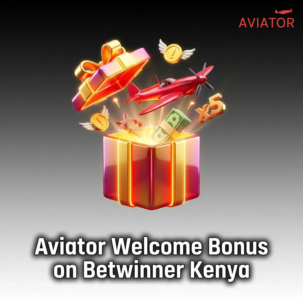 Betwinner Kenya welcome bonus offer showing 100% match up to 15,000 KES for new Aviator casino players on first deposit.
