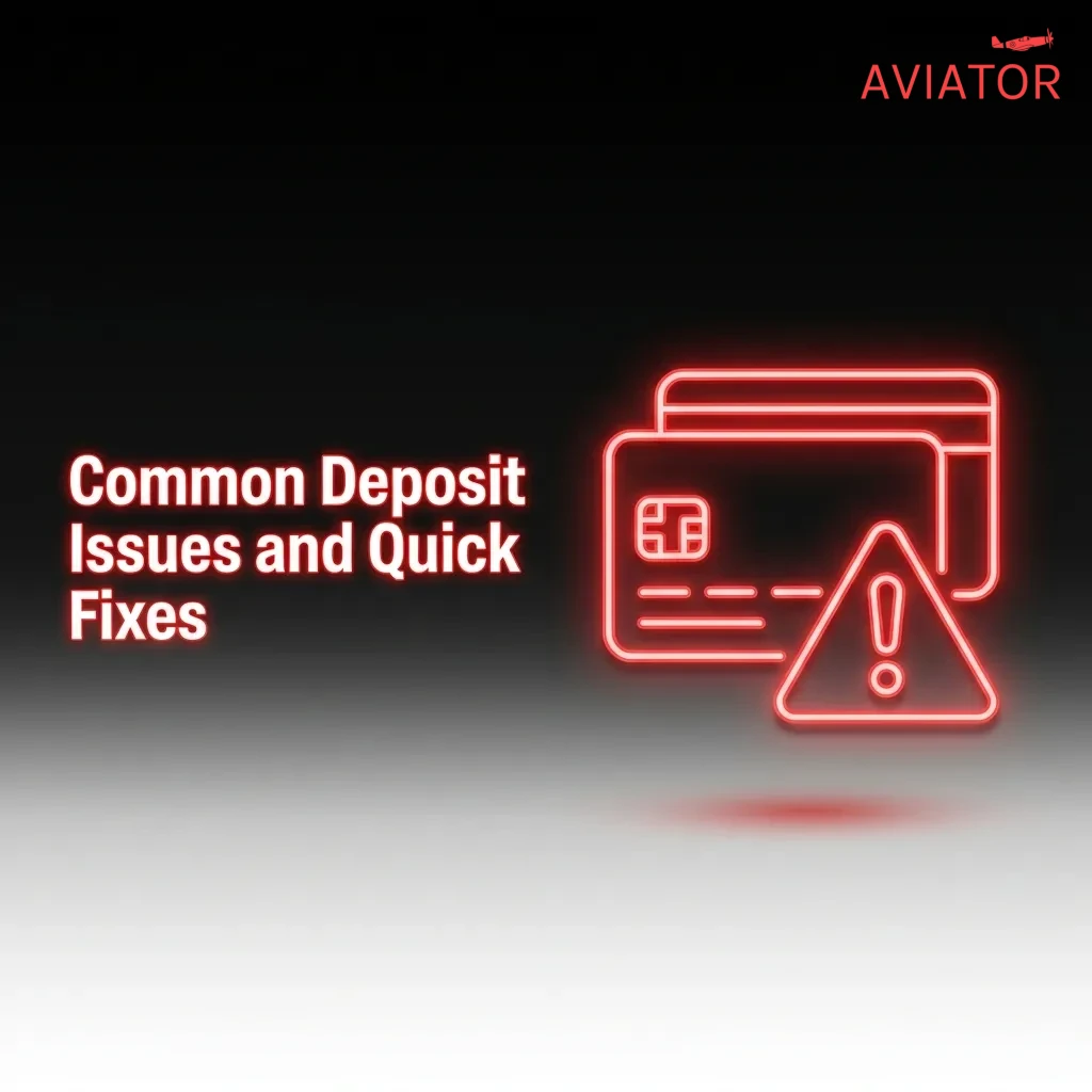 Troubleshooting guide showing common casino deposit problems like declined transactions and delayed funds with solutions
