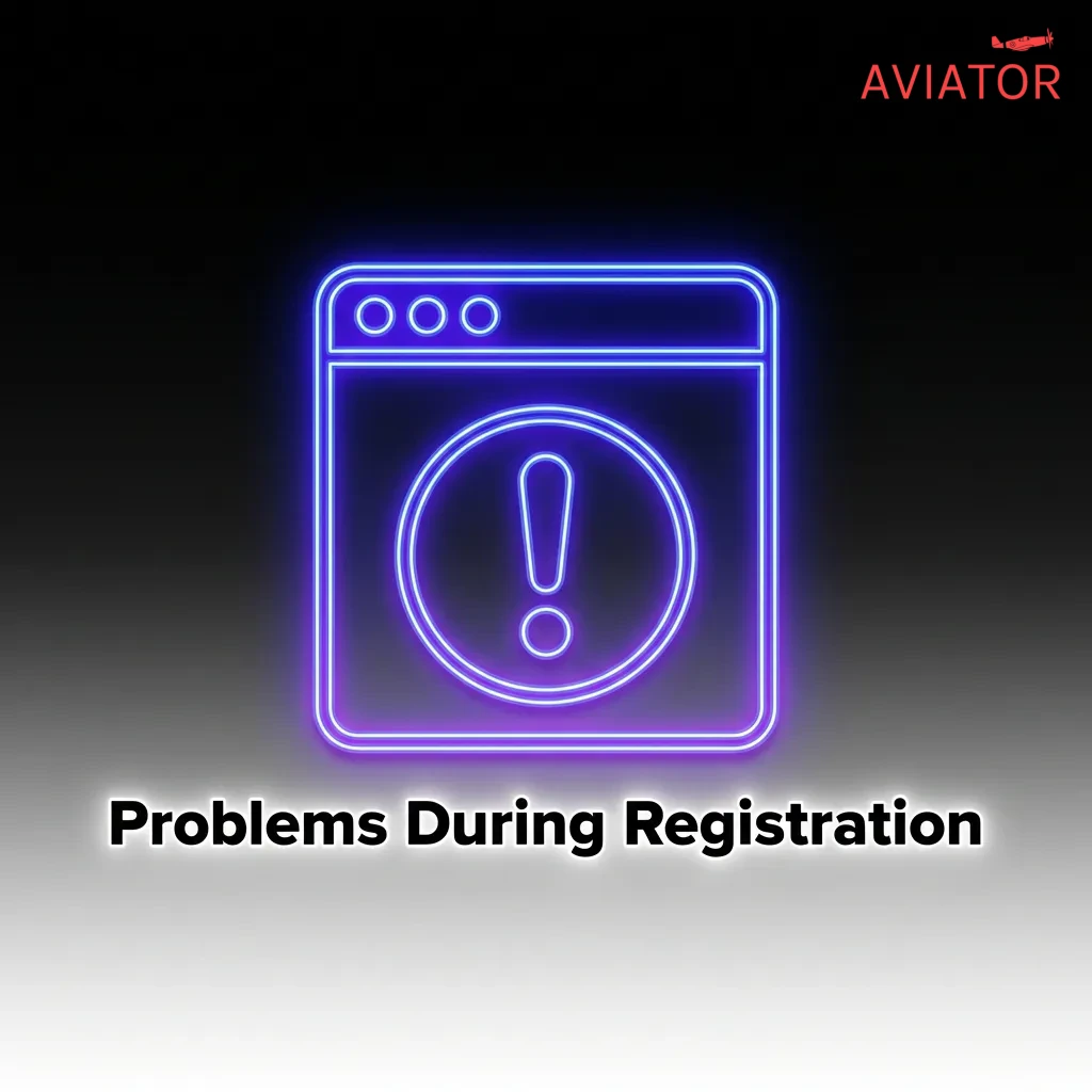 Person troubleshooting registration issues on computer screen with error messages and support contact options displayed