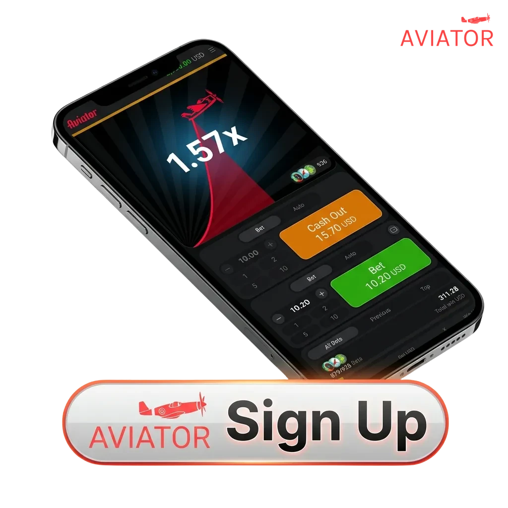 Aviator game registration screen showing sign-up options for Kenyan players to create account and claim welcome bonus