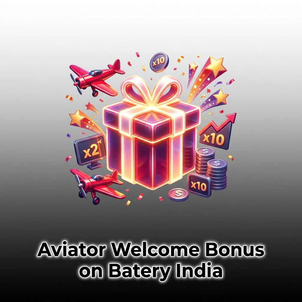 Batery India Aviator welcome bonus up to ₹30,000 on first deposit with 100% match and 50x wagering requirement
