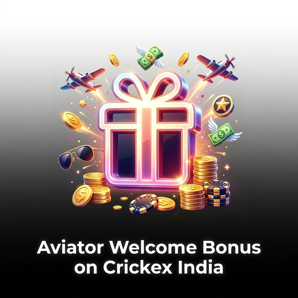 Crickex India Aviator welcome bonus up to 100% for new players on first deposit in INR