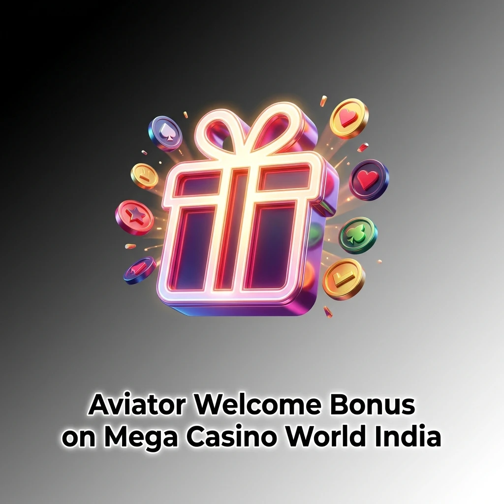 Mega Casino World India welcome bonus for Aviator with deposit match offer and UPI payment steps