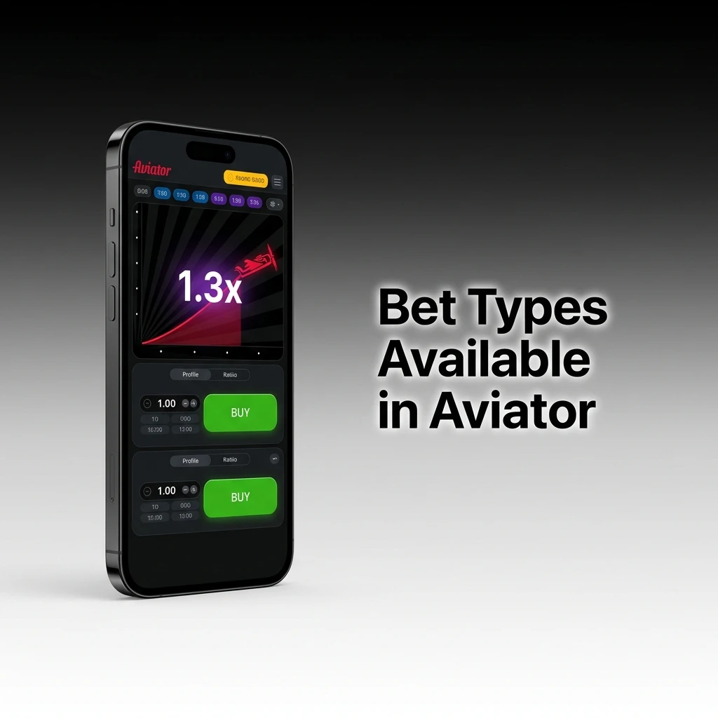 Aviator bet types including single, double, auto-bet, and auto-cashout options for different risk levels