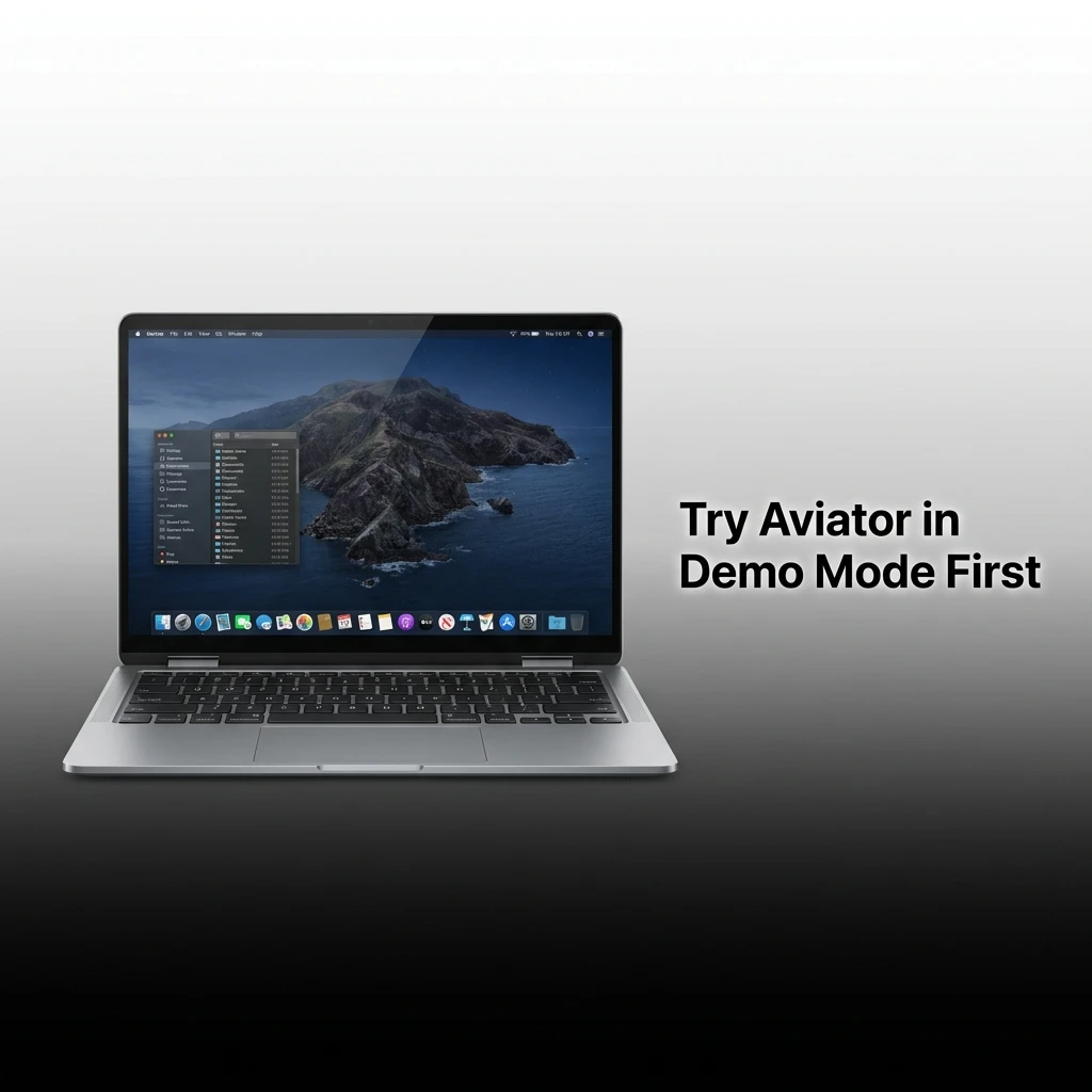 Aviator demo mode gameplay on Indian casino platform showing multiplier mechanics and auto cash-out feature